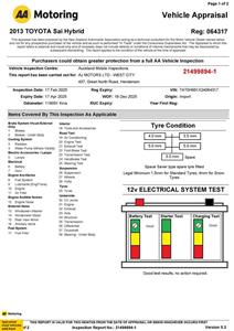 2013 Toyota Sai - Thumbnail